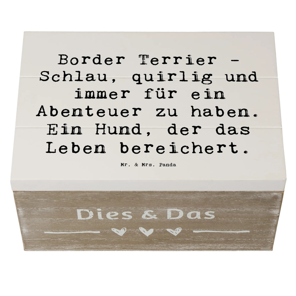 Wooden chest Saying Border Terrier - Schlau, quirlig und immer für ein Abenteuer zu haben. Ein Hund, der das Leben bereichert. XXL, Dekokiste, Holzkiste, Aufbewahrungsbox, Erinnerungskiste, Truhe, Geschenkbox, Kiste, Schatzkiste, Erinnerungsbox, Schatulle, Geschenkdose, Hund, Hunderasse, Rassehund, Hundebesitzer, Geschenk, Tierfreund, Schenken, Welpe