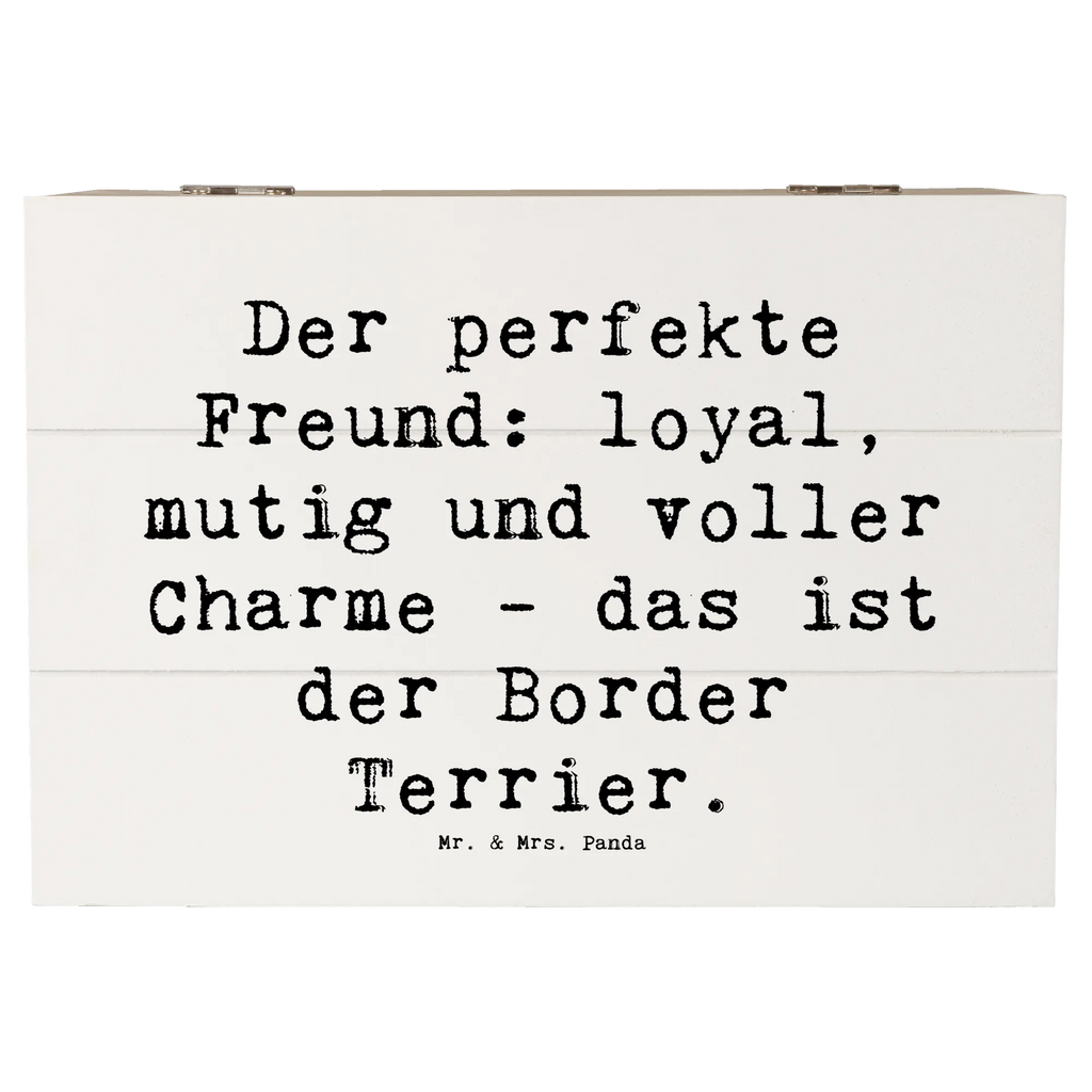 Holzkiste Spruch Border Terrier Freund Erinnerungskiste, Schatulle, Truhe, XXL, Kiste, Dekokiste, Schatzkiste, Aufbewahrungsbox, Erinnerungsbox, Geschenkbox, Geschenkdose, Holzkiste, Hund, Hunderasse, Rassehund, Hundebesitzer, Geschenk, Tierfreund, Schenken, Welpe