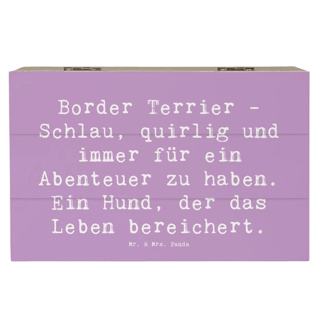 Wooden chest Saying Border Terrier - Schlau, quirlig und immer für ein Abenteuer zu haben. Ein Hund, der das Leben bereichert. XXL, Dekokiste, Holzkiste, Aufbewahrungsbox, Erinnerungskiste, Truhe, Geschenkbox, Kiste, Schatzkiste, Erinnerungsbox, Schatulle, Geschenkdose, Hund, Hunderasse, Rassehund, Hundebesitzer, Geschenk, Tierfreund, Schenken, Welpe