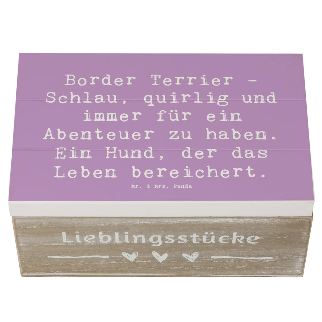 Wooden chest Saying Border Terrier - Schlau, quirlig und immer für ein Abenteuer zu haben. Ein Hund, der das Leben bereichert. XXL, Dekokiste, Holzkiste, Aufbewahrungsbox, Erinnerungskiste, Truhe, Geschenkbox, Kiste, Schatzkiste, Erinnerungsbox, Schatulle, Geschenkdose, Hund, Hunderasse, Rassehund, Hundebesitzer, Geschenk, Tierfreund, Schenken, Welpe