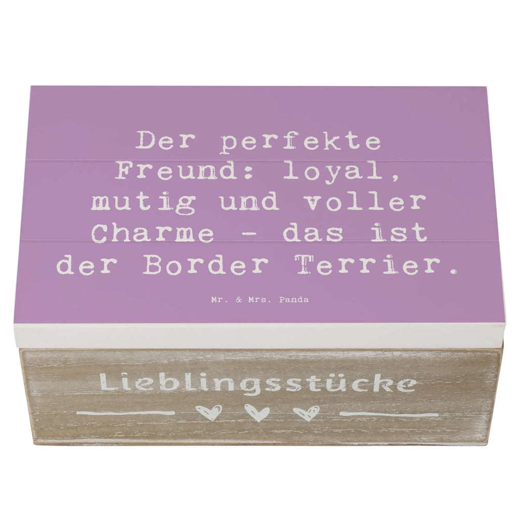 Holzkiste Spruch Border Terrier Freund Erinnerungskiste, Schatulle, Truhe, XXL, Kiste, Dekokiste, Schatzkiste, Aufbewahrungsbox, Erinnerungsbox, Geschenkbox, Geschenkdose, Holzkiste, Hund, Hunderasse, Rassehund, Hundebesitzer, Geschenk, Tierfreund, Schenken, Welpe