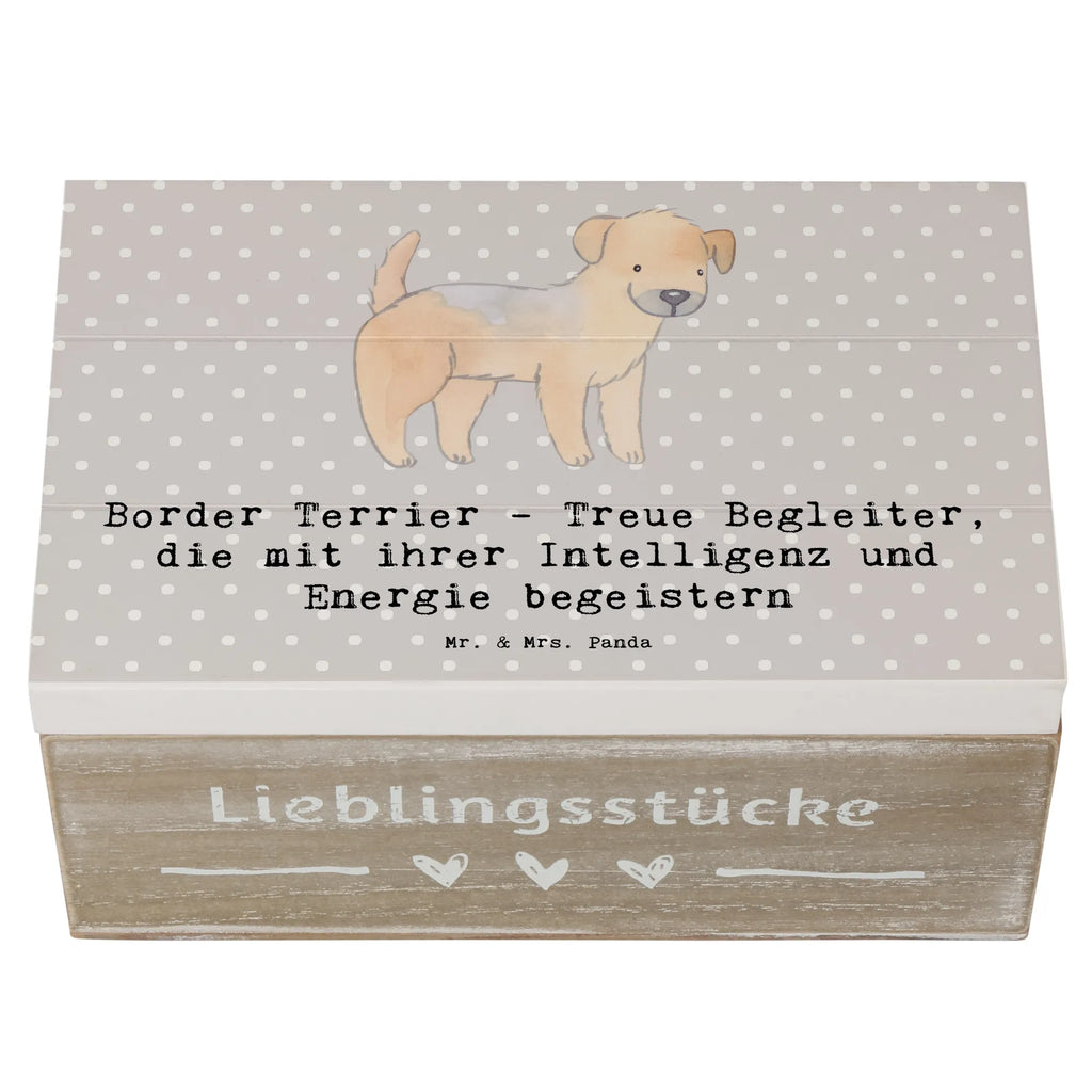Wooden chest Border Terrier - Treue Begleiter, die mit ihrer Intelligenz und Energie begeistern Schatzkiste, Erinnerungskiste, Holzkiste, XXL, Geschenkbox, Aufbewahrungsbox, Geschenkdose, Truhe, Erinnerungsbox, Dekokiste, Kiste, Schatulle, Hund, Hunderasse, Rassehund, Hundebesitzer, Geschenk, Tierfreund, Schenken, Welpe