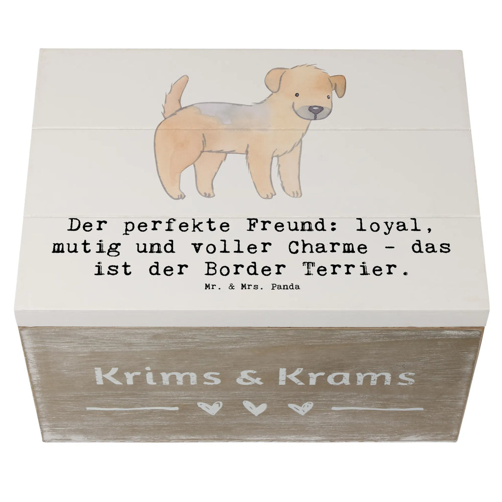 Wooden chest Der perfekte Freund: loyal, mutig und voller Charme - das ist der Border Terrier. Aufbewahrungsbox, Geschenkdose, Kiste, Schatzkiste, Erinnerungskiste, Holzkiste, Truhe, Erinnerungsbox, Dekokiste, XXL, Schatulle, Geschenkbox, Hund, Hunderasse, Rassehund, Hundebesitzer, Geschenk, Tierfreund, Schenken, Welpe