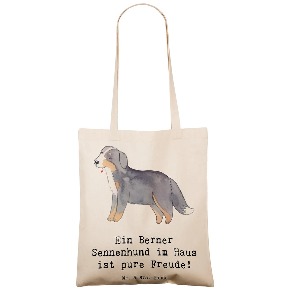 Tote bag Ein Berner Sennenhund im Haus ist pure Freude! Jutebeutel, Beuteltasche, Strandtasche, Tasche, Schultertasche, Laptoptasche, Jutetasche, Shopper, Tragetasche, Badetasche, Stofftasche, Stoffbeutel, Einkaufstasche, Einkaufstüte, Umhängetasche, Beutel, Hund, Hunderasse, Rassehund, Hundebesitzer, Geschenk, Tierfreund, Schenken, Welpe