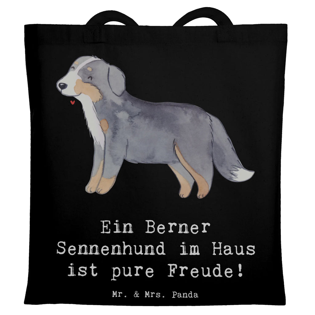 Tote bag Ein Berner Sennenhund im Haus ist pure Freude! Jutebeutel, Beuteltasche, Strandtasche, Tasche, Schultertasche, Laptoptasche, Jutetasche, Shopper, Tragetasche, Badetasche, Stofftasche, Stoffbeutel, Einkaufstasche, Einkaufstüte, Umhängetasche, Beutel, Hund, Hunderasse, Rassehund, Hundebesitzer, Geschenk, Tierfreund, Schenken, Welpe