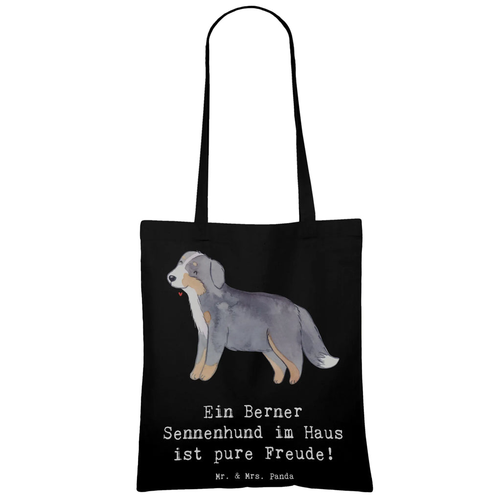 Tote bag Ein Berner Sennenhund im Haus ist pure Freude! Jutebeutel, Beuteltasche, Strandtasche, Tasche, Schultertasche, Laptoptasche, Jutetasche, Shopper, Tragetasche, Badetasche, Stofftasche, Stoffbeutel, Einkaufstasche, Einkaufstüte, Umhängetasche, Beutel, Hund, Hunderasse, Rassehund, Hundebesitzer, Geschenk, Tierfreund, Schenken, Welpe