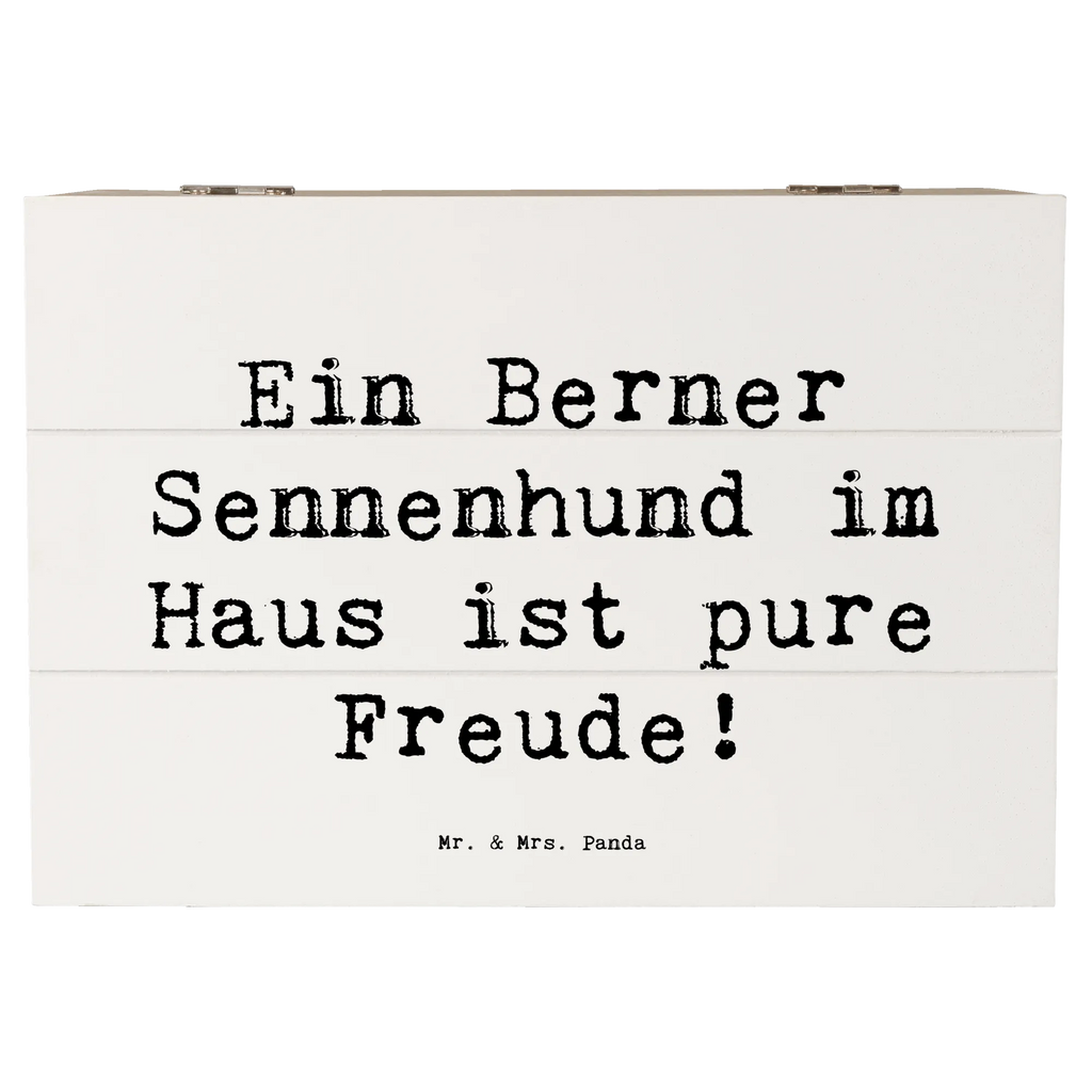 Holzkiste Spruch Berner Sennenhund Freude Erinnerungsbox, XXL, Geschenkbox, Truhe, Erinnerungskiste, Geschenkdose, Schatulle, Schatzkiste, Kiste, Dekokiste, Aufbewahrungsbox, Holzkiste, Hund, Hunderasse, Rassehund, Hundebesitzer, Geschenk, Tierfreund, Schenken, Welpe