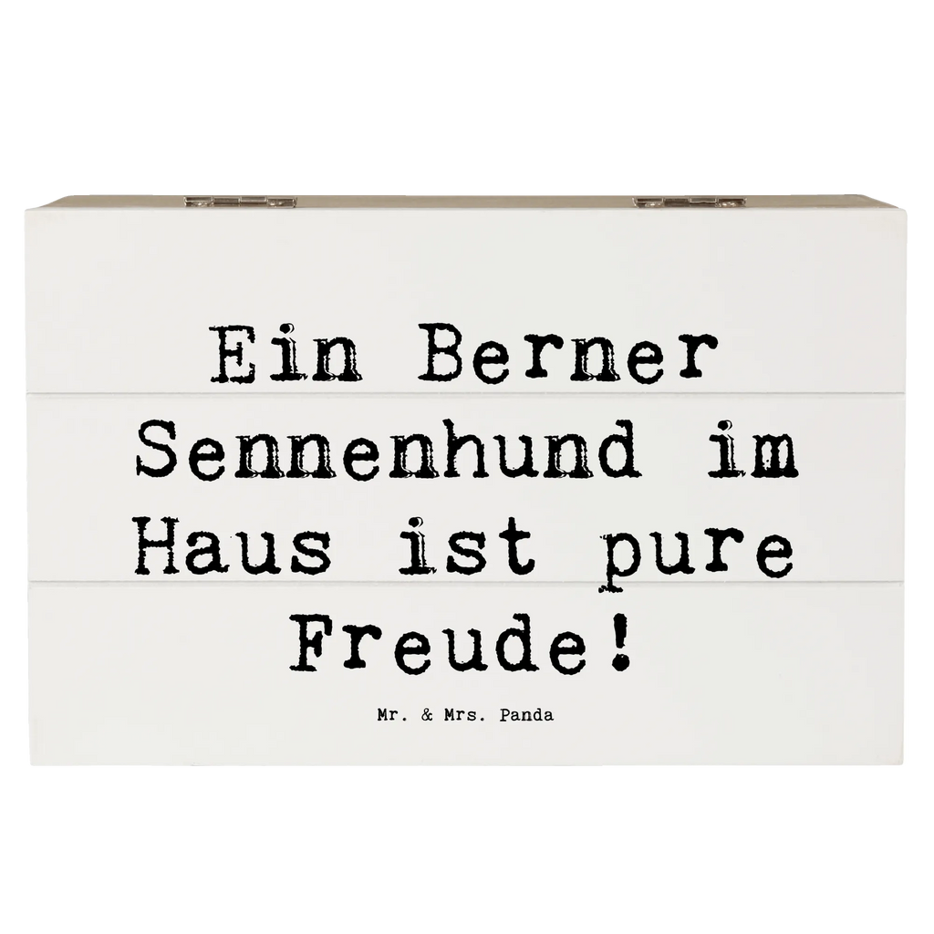Holzkiste Spruch Berner Sennenhund Freude Erinnerungsbox, XXL, Geschenkbox, Truhe, Erinnerungskiste, Geschenkdose, Schatulle, Schatzkiste, Kiste, Dekokiste, Aufbewahrungsbox, Holzkiste, Hund, Hunderasse, Rassehund, Hundebesitzer, Geschenk, Tierfreund, Schenken, Welpe