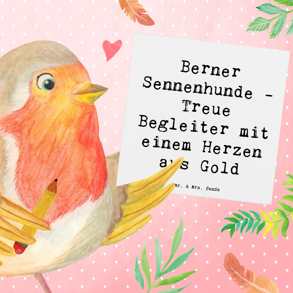 Deluxe Karte Spruch Berner Sennenhund Herz Hochzeitskarte, Klappkarte, Geburtstagskarte, Karte, Glückwunschkarte, Grußkarte, Einladungskarte, Hochwertige Grußkarte, Hochwertige Klappkarte, Hund, Hunderasse, Rassehund, Hundebesitzer, Geschenk, Tierfreund, Schenken, Welpe