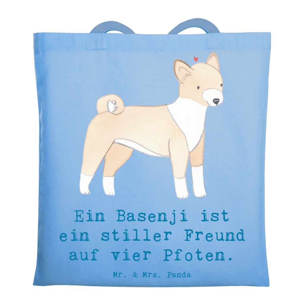 Tote bag Ein Basenji ist ein stiller Freund auf vier Pfoten. Stofftasche, Beutel, Laptoptasche, Tragetasche, Einkaufstasche, Shopper, Schultertasche, Stoffbeutel, Umhängetasche, Tasche, Strandtasche, Jutebeutel, Beuteltasche, Jutetasche, Badetasche, Einkaufstüte, Hund, Hunderasse, Rassehund, Hundebesitzer, Geschenk, Tierfreund, Schenken, Welpe