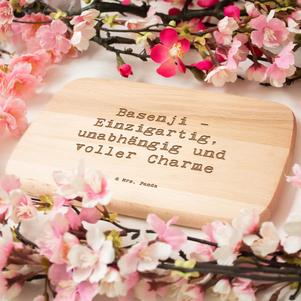 Śniadaniowa deska Przysłowie Basenji - Einzigartig, unabhängig und voller Charme Pies, rasa psa, pies rasowy, właściciel psa, prezent, miłośnik zwierząt, dawanie, szczeniak