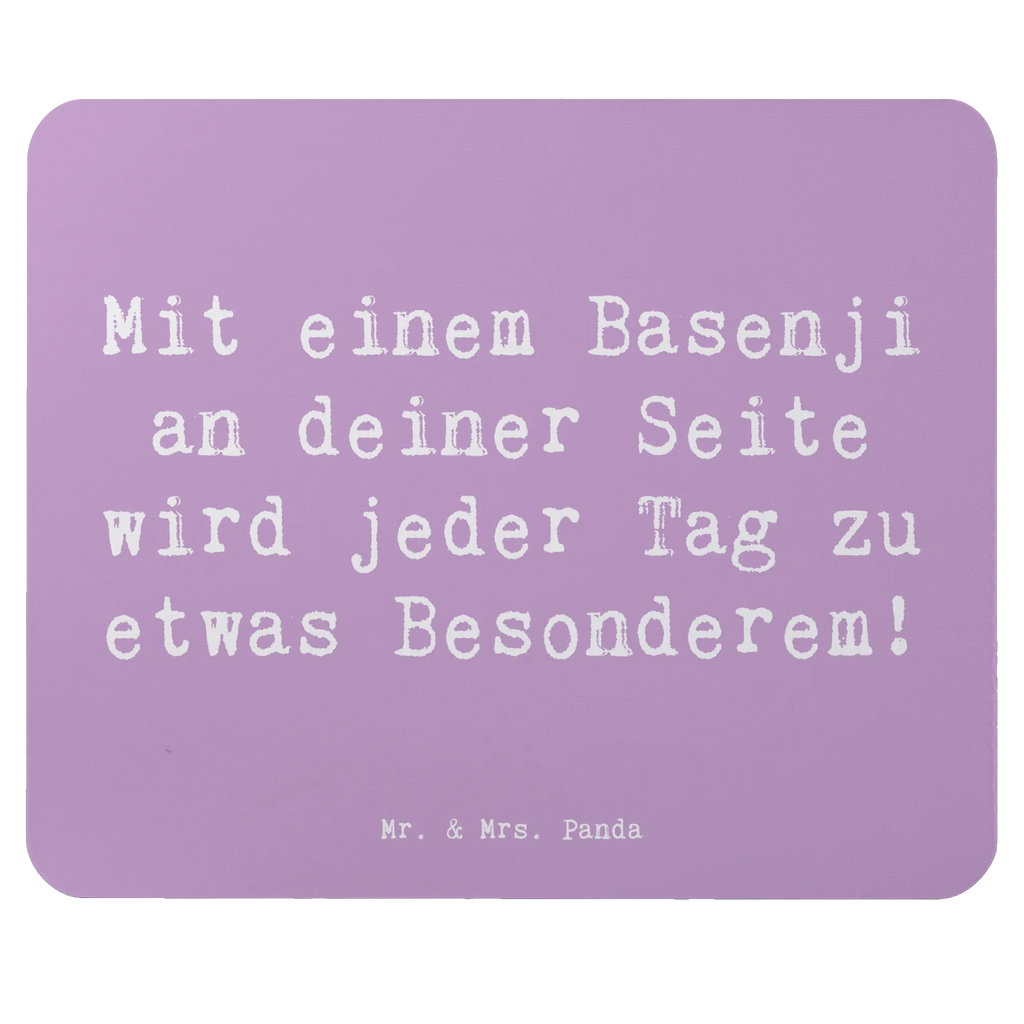 Mouse mat Saying Mit einem Basenji an deiner Seite wird jeder Tag zu etwas Besonderem! Einzigartiges Mauspad, PC Zubehör, Arbeitszimmer, Mauspad, Mauspad Büro, Mausunterlage, Designer Mauspad, Computer zubehör, Büroausstattung, Mousepad, Hund, Hunderasse, Rassehund, Hundebesitzer, Geschenk, Tierfreund, Schenken, Welpe