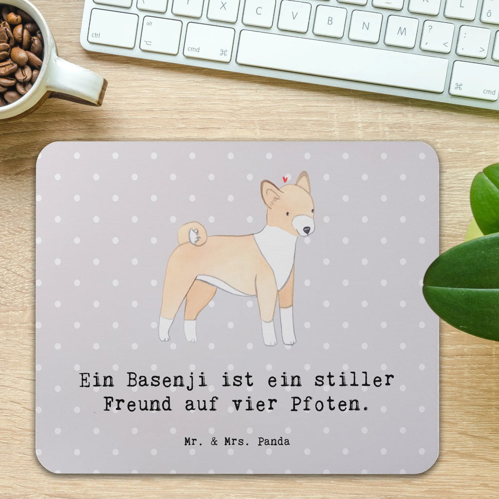 Mouse mat Ein Basenji ist ein stiller Freund auf vier Pfoten. Mauspad, Büroausstattung, Mausunterlage, Mauspad Büro, PC Zubehör, Einzigartiges Mauspad, Designer Mauspad, Mousepad, Arbeitszimmer, Computer zubehör, Hund, Hunderasse, Rassehund, Hundebesitzer, Geschenk, Tierfreund, Schenken, Welpe