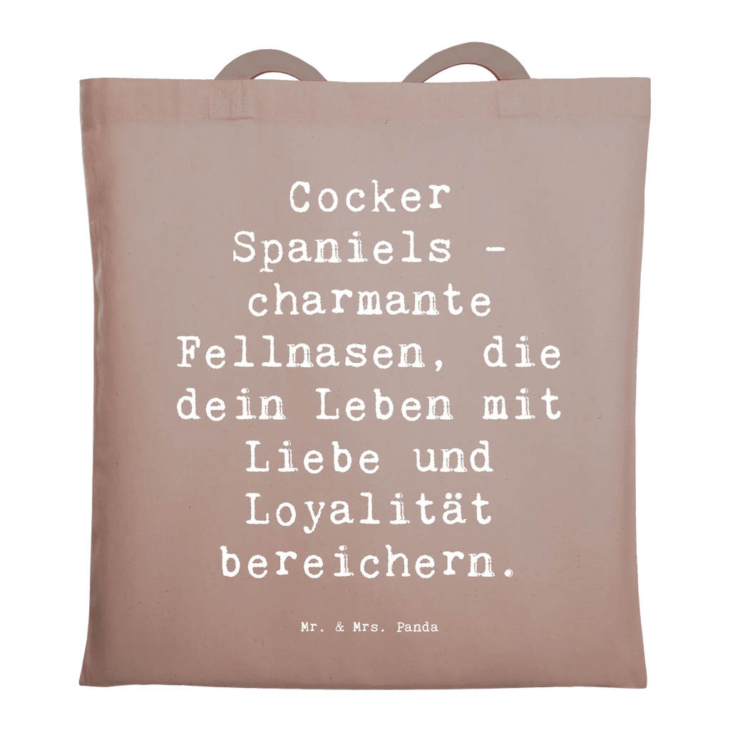 Tragetasche Spruch Cocker Spaniel Liebe Strandtasche, Einkaufstüte, Stofftasche, Einkaufstasche, Schultertasche, Umhängetasche, Beutel, Jutebeutel, Stoffbeutel, Jutetasche, Badetasche, Tragetasche, Tasche, Shopper, Laptoptasche, Beuteltasche, Hund, Hunderasse, Rassehund, Hundebesitzer, Geschenk, Tierfreund, Schenken, Welpe