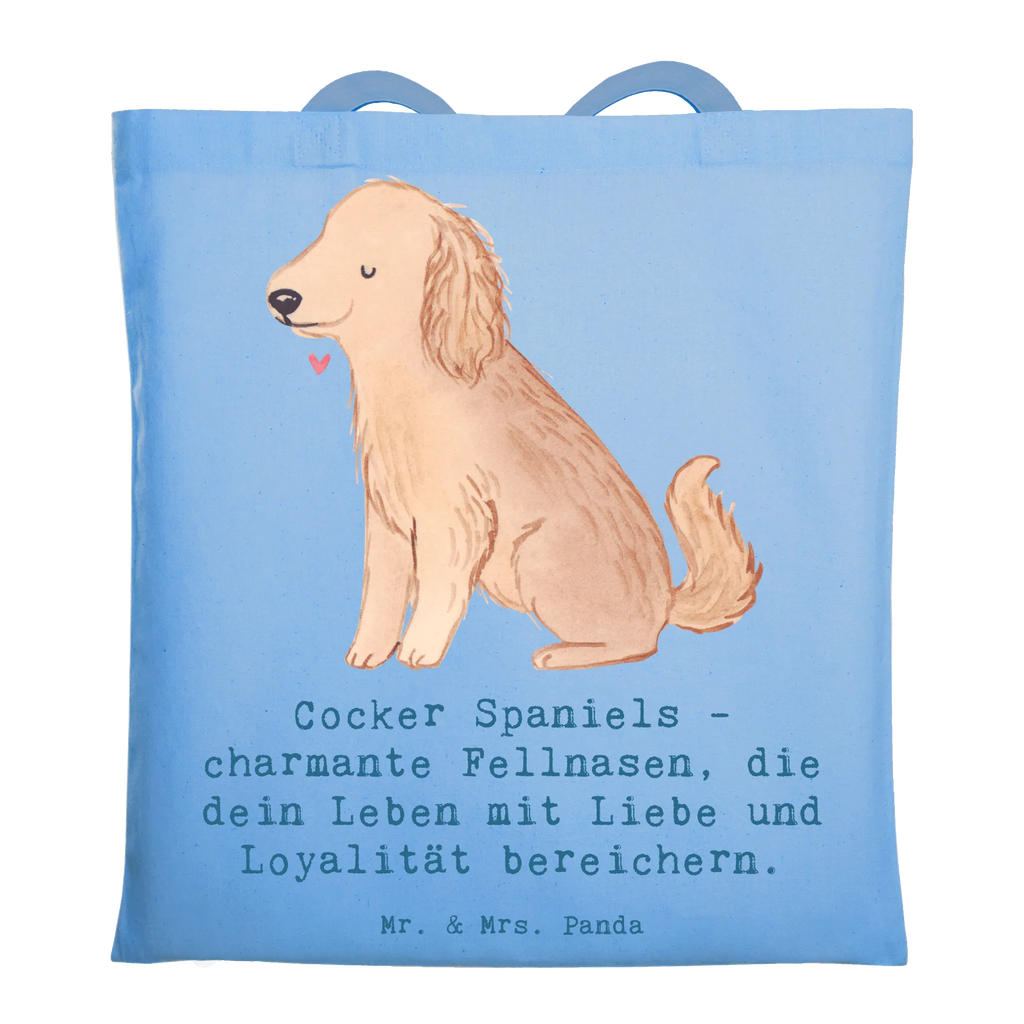 Tragetasche Cocker Spaniel Liebe Tasche, Einkaufstüte, Stofftasche, Umhängetasche, Tragetasche, Stoffbeutel, Einkaufstasche, Shopper, Laptoptasche, Badetasche, Beutel, Jutebeutel, Beuteltasche, Strandtasche, Jutetasche, Schultertasche, Hund, Hunderasse, Rassehund, Hundebesitzer, Geschenk, Tierfreund, Schenken, Welpe