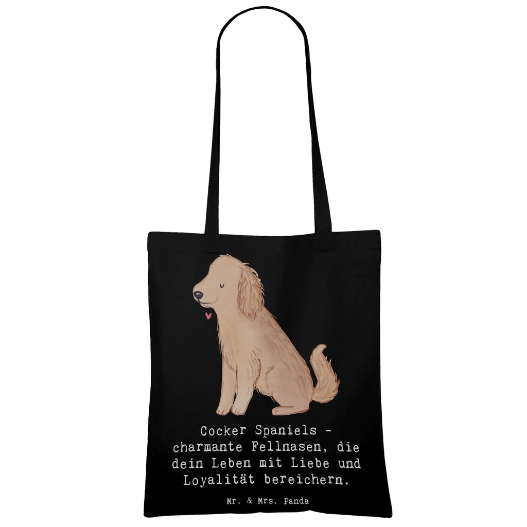 Tragetasche Cocker Spaniel Liebe Tasche, Einkaufstüte, Stofftasche, Umhängetasche, Tragetasche, Stoffbeutel, Einkaufstasche, Shopper, Laptoptasche, Badetasche, Beutel, Jutebeutel, Beuteltasche, Strandtasche, Jutetasche, Schultertasche, Hund, Hunderasse, Rassehund, Hundebesitzer, Geschenk, Tierfreund, Schenken, Welpe