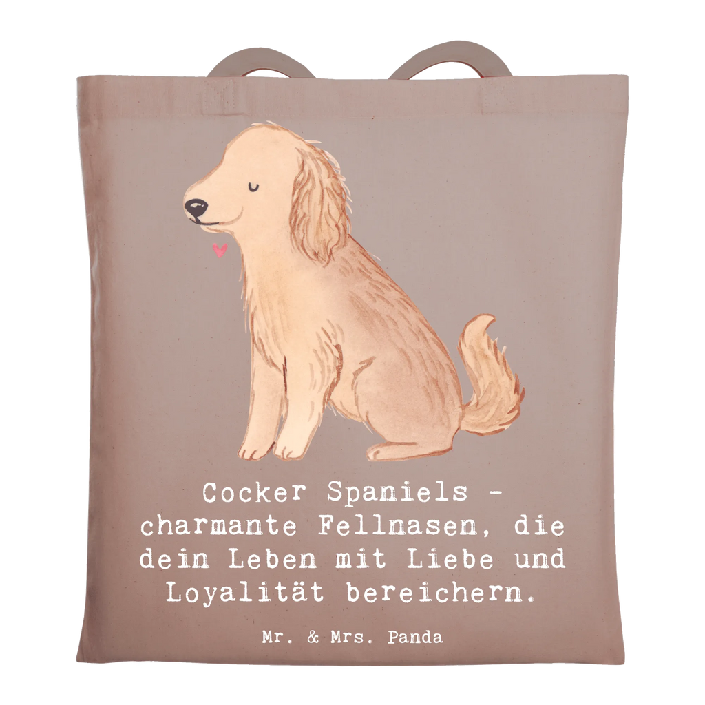 Tragetasche Cocker Spaniel Liebe Tasche, Einkaufstüte, Stofftasche, Umhängetasche, Tragetasche, Stoffbeutel, Einkaufstasche, Shopper, Laptoptasche, Badetasche, Beutel, Jutebeutel, Beuteltasche, Strandtasche, Jutetasche, Schultertasche, Hund, Hunderasse, Rassehund, Hundebesitzer, Geschenk, Tierfreund, Schenken, Welpe