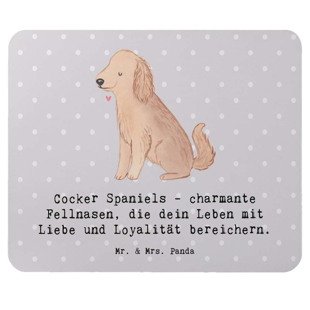 Mouse mat Cocker Spaniels - charmante Fellnasen, die dein Leben mit Liebe und Loyalität bereichern. Arbeitszimmer, Designer Mauspad, Mausunterlage, Computer zubehör, Mousepad, Mauspad, Büroausstattung, Einzigartiges Mauspad, PC Zubehör, Mauspad Büro, Hund, Hunderasse, Rassehund, Hundebesitzer, Geschenk, Tierfreund, Schenken, Welpe
