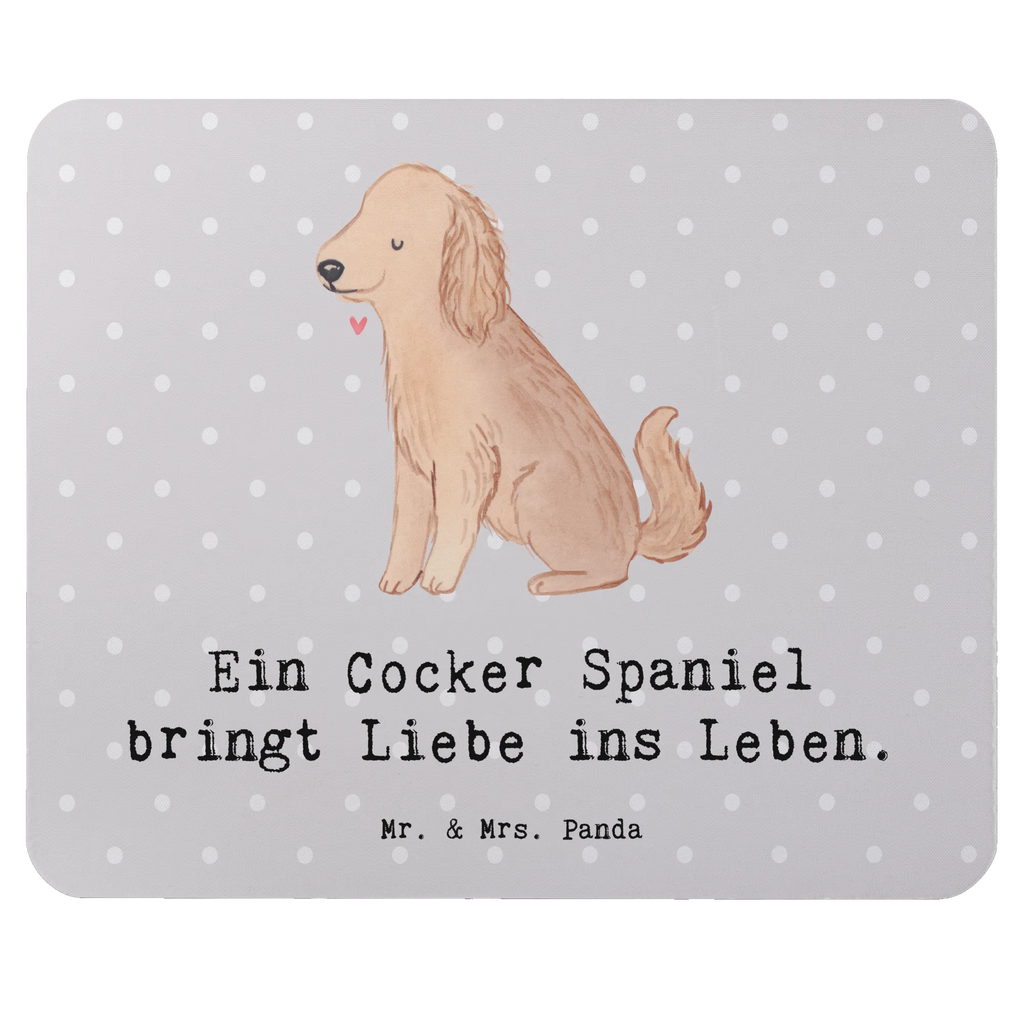 Mouse mat Ein Cocker Spaniel bringt Liebe ins Leben. Mousepad, Büroausstattung, PC Zubehör, Designer Mauspad, Einzigartiges Mauspad, Arbeitszimmer, Mauspad, Computer zubehör, Mausunterlage, Mauspad Büro, Hund, Hunderasse, Rassehund, Hundebesitzer, Geschenk, Tierfreund, Schenken, Welpe
