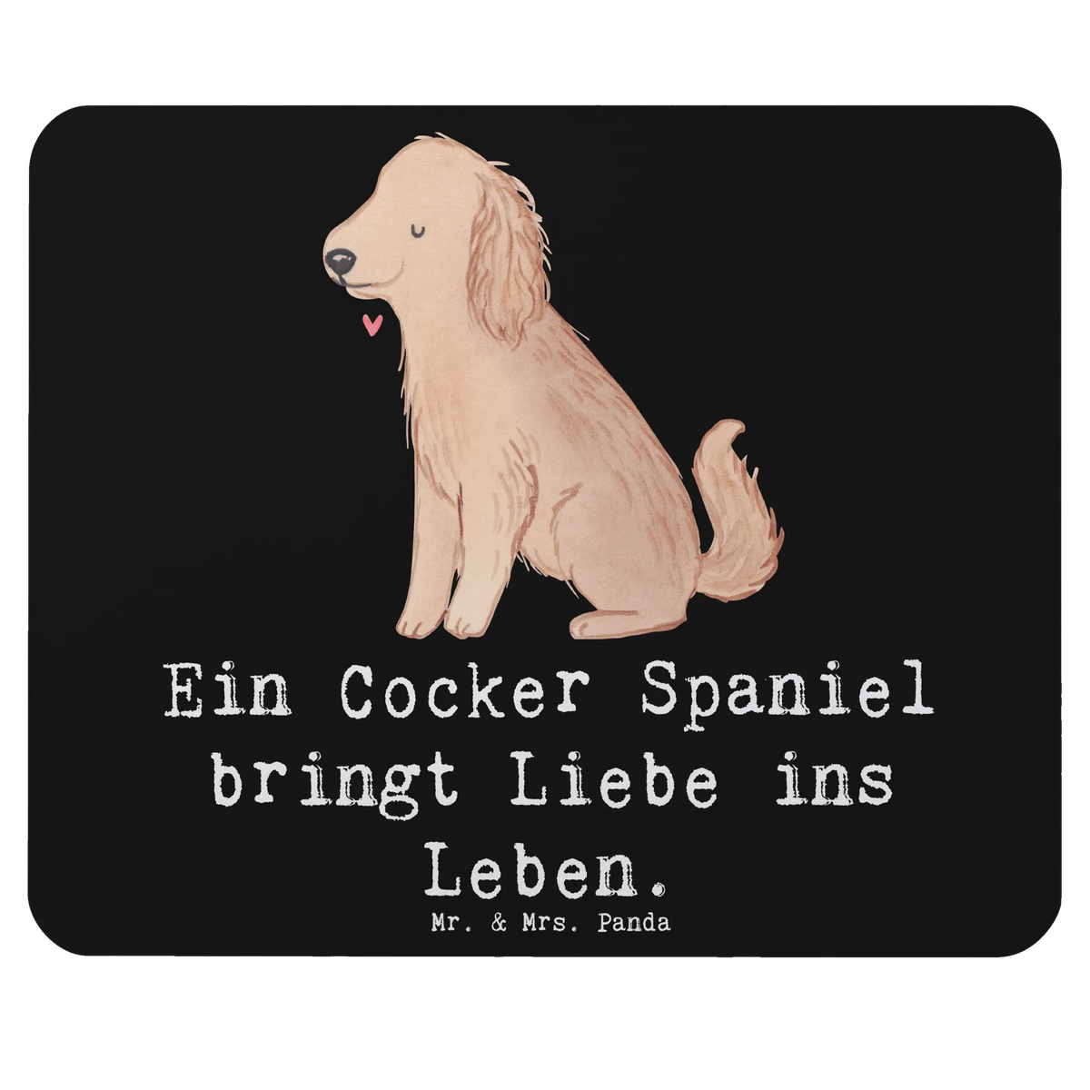 Mauspad Liebe Cocker Spaniel Mouse Pad, mousematte, Mauspad, mauspad pc, pc mousepad, laptop mauspad, computer mauspad, gummi mauspad, mausteppich, laptop mousepad, mauspad laptop, computermatte, pc mausunterlage, computer mousepad, pc mauspad, notebook mauspad, Mousepad, Geschenk, Schenken, Hund, Hunderasse, Rassehund, Hundebesitzer, Tierfreund, Welpe