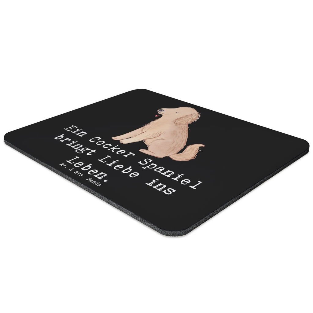 Mouse mat Ein Cocker Spaniel bringt Liebe ins Leben. Mousepad, Büroausstattung, PC Zubehör, Designer Mauspad, Einzigartiges Mauspad, Arbeitszimmer, Mauspad, Computer zubehör, Mausunterlage, Mauspad Büro, Hund, Hunderasse, Rassehund, Hundebesitzer, Geschenk, Tierfreund, Schenken, Welpe