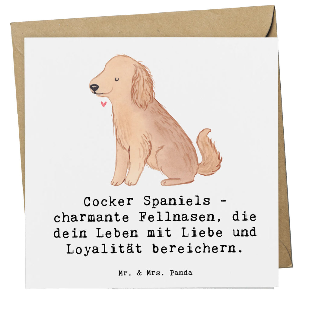 Deluxe Card Cocker Spaniels - charmante Fellnasen, die dein Leben mit Liebe und Loyalität bereichern. Geburtstagskarte, Grußkarte, Klappkarte, Hochzeitskarte, Hochwertige Klappkarte, Karte, Hochwertige Grußkarte, Einladungskarte, Glückwunschkarte, Hund, Hunderasse, Rassehund, Hundebesitzer, Geschenk, Tierfreund, Schenken, Welpe