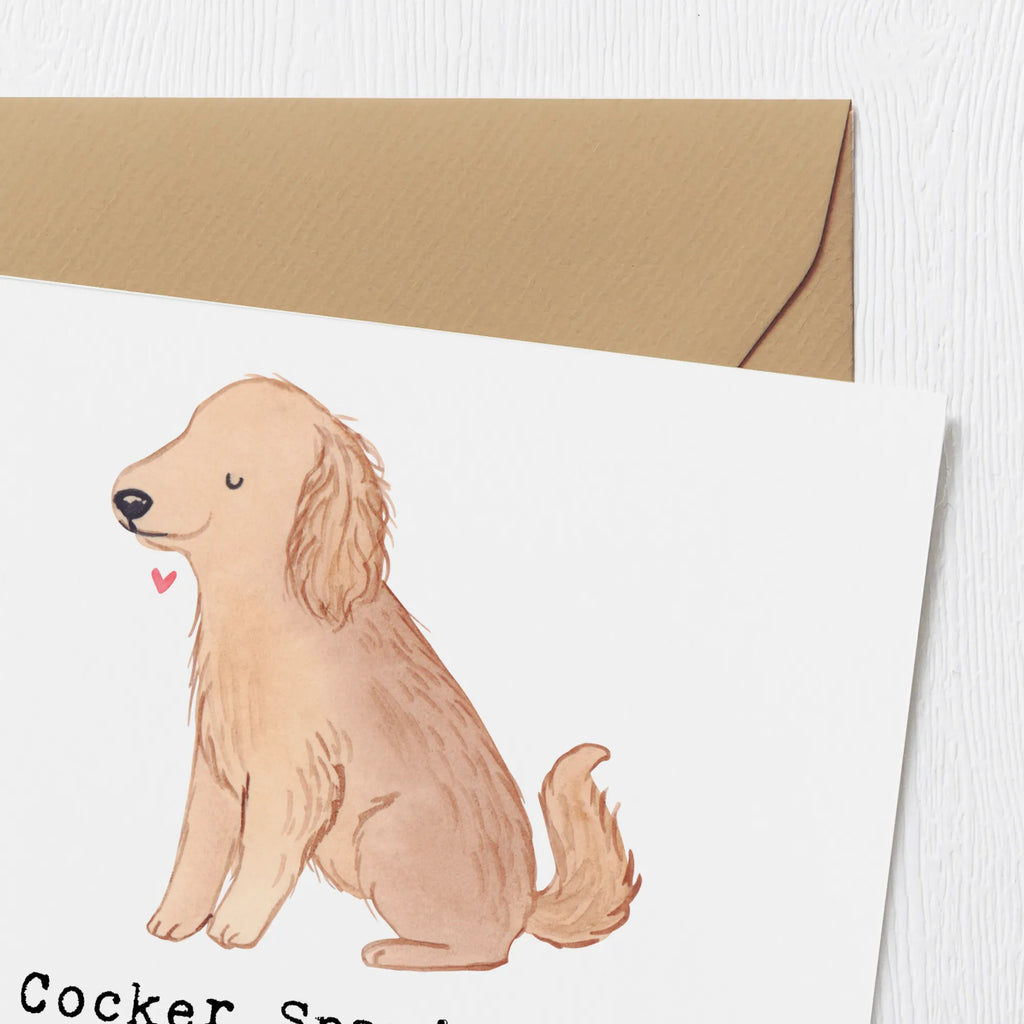 Deluxe Card Cocker Spaniels - charmante Fellnasen, die dein Leben mit Liebe und Loyalität bereichern. Geburtstagskarte, Grußkarte, Klappkarte, Hochzeitskarte, Hochwertige Klappkarte, Karte, Hochwertige Grußkarte, Einladungskarte, Glückwunschkarte, Hund, Hunderasse, Rassehund, Hundebesitzer, Geschenk, Tierfreund, Schenken, Welpe