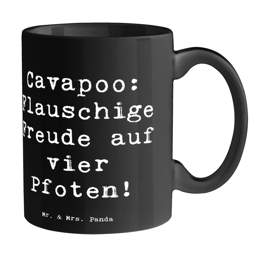 Tasse Spruch Cavapoo Flauschigkeit Kaffeetasse, Teetasse, Tasse mit Motiven, Tasse mit Zitaten, Bürotasse, Keramiktasse, Porzellantasse, Tasse, Geschenktasse, Hund, Hunderasse, Rassehund, Hundebesitzer, Geschenk, Tierfreund, Schenken, Welpe