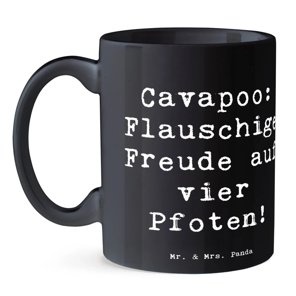Tasse Spruch Cavapoo Flauschigkeit Kaffeetasse, Teetasse, Tasse mit Motiven, Tasse mit Zitaten, Bürotasse, Keramiktasse, Porzellantasse, Tasse, Geschenktasse, Hund, Hunderasse, Rassehund, Hundebesitzer, Geschenk, Tierfreund, Schenken, Welpe
