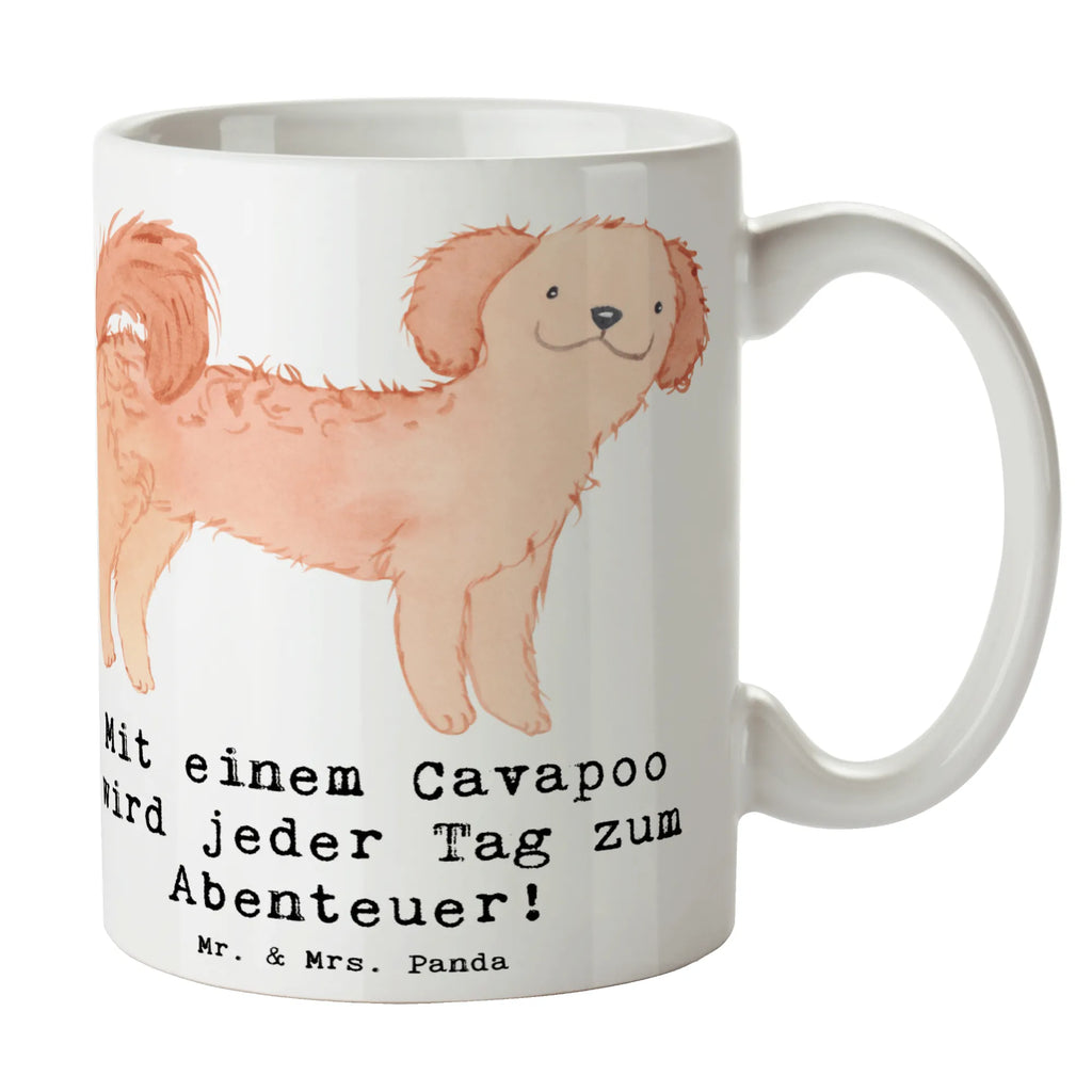 Mug Mit einem Cavapoo wird jeder Tag zum Abenteuer! Tasse mit Zitaten, Teetasse, Bürotasse, Tasse mit Motiven, Porzellantasse, Geschenktasse, Keramiktasse, Kaffeetasse, Tasse, Hund, Hunderasse, Rassehund, Hundebesitzer, Geschenk, Tierfreund, Schenken, Welpe