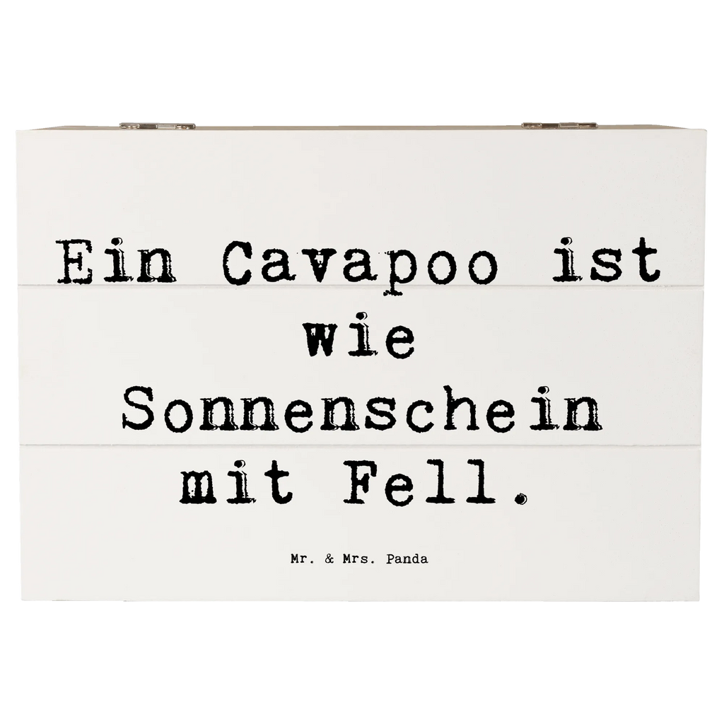 Wooden chest Saying Ein Cavapoo ist wie Sonnenschein mit Fell. Schatzkiste, Geschenkdose, Truhe, Kiste, Aufbewahrungsbox, Dekokiste, Erinnerungsbox, Erinnerungskiste, XXL, Geschenkbox, Schatulle, Holzkiste, Hund, Hunderasse, Rassehund, Hundebesitzer, Geschenk, Tierfreund, Schenken, Welpe