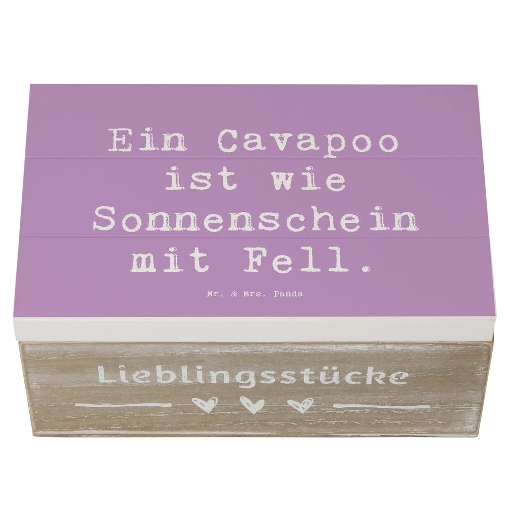 Wooden chest Saying Ein Cavapoo ist wie Sonnenschein mit Fell. Schatzkiste, Geschenkdose, Truhe, Kiste, Aufbewahrungsbox, Dekokiste, Erinnerungsbox, Erinnerungskiste, XXL, Geschenkbox, Schatulle, Holzkiste, Hund, Hunderasse, Rassehund, Hundebesitzer, Geschenk, Tierfreund, Schenken, Welpe
