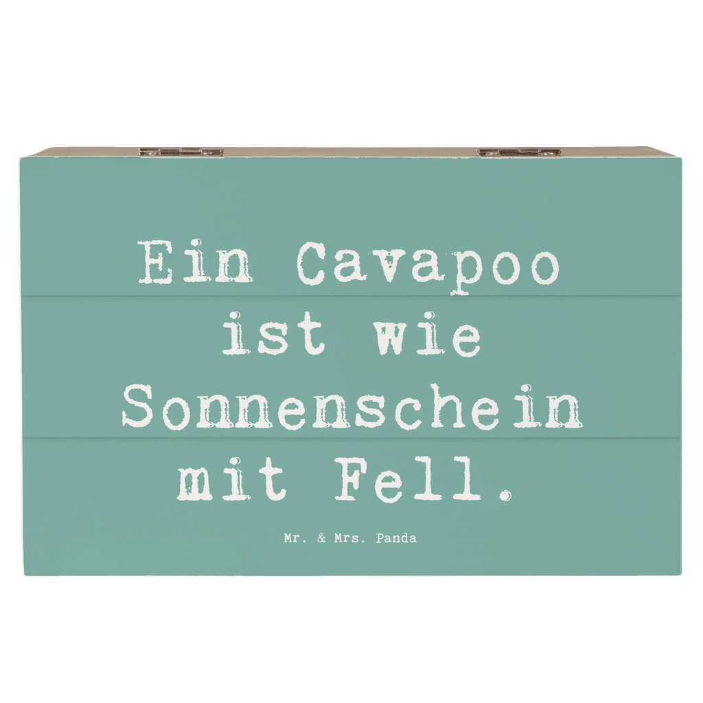 Wooden chest Saying Ein Cavapoo ist wie Sonnenschein mit Fell. Schatzkiste, Geschenkdose, Truhe, Kiste, Aufbewahrungsbox, Dekokiste, Erinnerungsbox, Erinnerungskiste, XXL, Geschenkbox, Schatulle, Holzkiste, Hund, Hunderasse, Rassehund, Hundebesitzer, Geschenk, Tierfreund, Schenken, Welpe