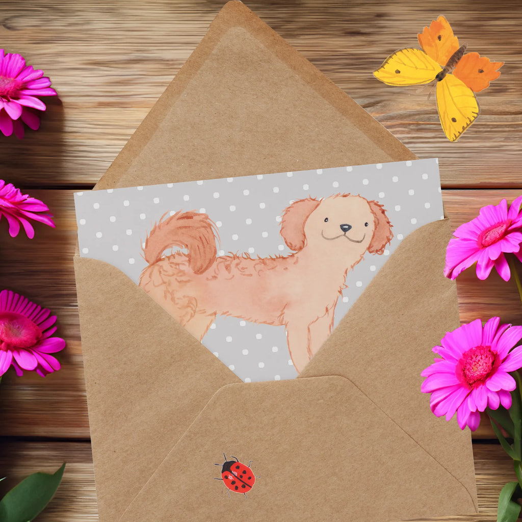 Deluxe Karte Cavapoo Flauschigkeit Einladungskarte, Karte, Geburtstagskarte, Glückwunschkarte, Hochwertige Grußkarte, Hochzeitskarte, Hochwertige Klappkarte, Grußkarte, Klappkarte, Hund, Hunderasse, Rassehund, Hundebesitzer, Geschenk, Tierfreund, Schenken, Welpe