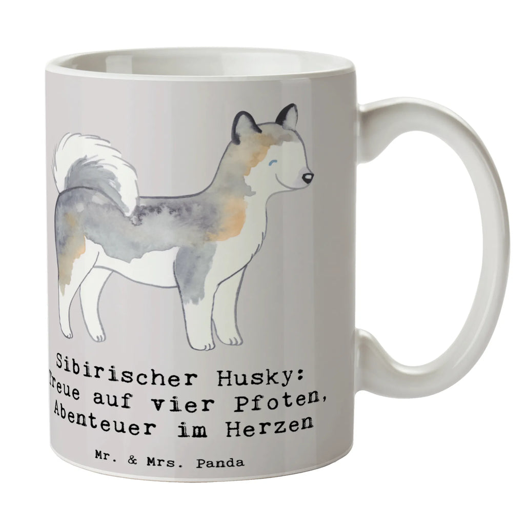 Tasse Sibirischer Husky Tasse mit Zitaten, Porzellantasse, Keramiktasse, Teetasse, Geschenktasse, Bürotasse, Kaffeetasse, Tasse mit Motiven, Tasse, Hund, Hunderasse, Rassehund, Hundebesitzer, Geschenk, Tierfreund, Schenken, Welpe