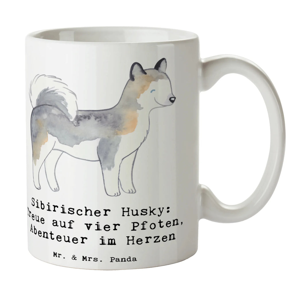 Tasse Sibirischer Husky Tasse mit Zitaten, Porzellantasse, Keramiktasse, Teetasse, Geschenktasse, Bürotasse, Kaffeetasse, Tasse mit Motiven, Tasse, Hund, Hunderasse, Rassehund, Hundebesitzer, Geschenk, Tierfreund, Schenken, Welpe