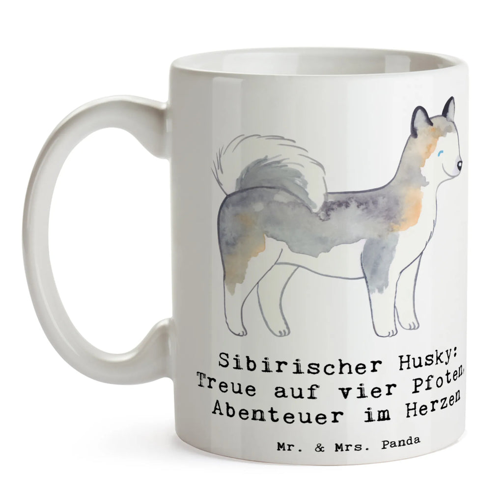 Tasse Sibirischer Husky Tasse mit Zitaten, Porzellantasse, Keramiktasse, Teetasse, Geschenktasse, Bürotasse, Kaffeetasse, Tasse mit Motiven, Tasse, Hund, Hunderasse, Rassehund, Hundebesitzer, Geschenk, Tierfreund, Schenken, Welpe