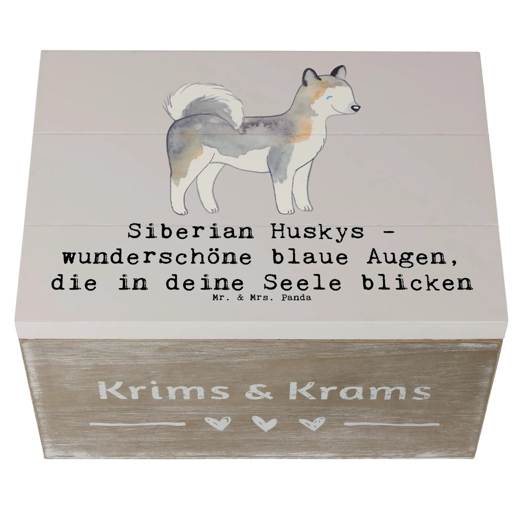 Wooden chest Siberian Huskys - wunderschöne blaue Augen, die in deine Seele blicken Erinnerungskiste, Schatzkiste, Erinnerungsbox, Geschenkbox, Dekokiste, Aufbewahrungsbox, XXL, Truhe, Kiste, Schatulle, Geschenkdose, Holzkiste, Hund, Hunderasse, Rassehund, Hundebesitzer, Geschenk, Tierfreund, Schenken, Welpe
