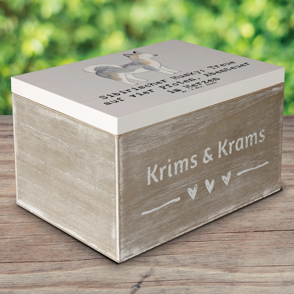Wooden chest Sibirischer Husky: Treue auf vier Pfoten, Abenteuer im Herzen Geschenkdose, Holzkiste, Schatzkiste, XXL, Dekokiste, Aufbewahrungsbox, Schatulle, Erinnerungskiste, Geschenkbox, Kiste, Truhe, Erinnerungsbox, Hund, Hunderasse, Rassehund, Hundebesitzer, Geschenk, Tierfreund, Schenken, Welpe