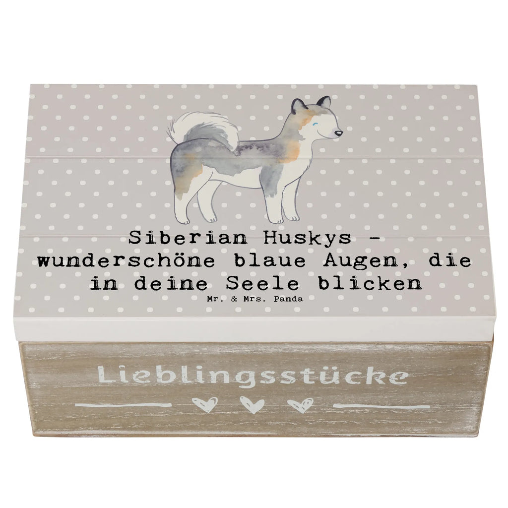 Wooden chest Siberian Huskys - wunderschöne blaue Augen, die in deine Seele blicken Erinnerungskiste, Schatzkiste, Erinnerungsbox, Geschenkbox, Dekokiste, Aufbewahrungsbox, XXL, Truhe, Kiste, Schatulle, Geschenkdose, Holzkiste, Hund, Hunderasse, Rassehund, Hundebesitzer, Geschenk, Tierfreund, Schenken, Welpe