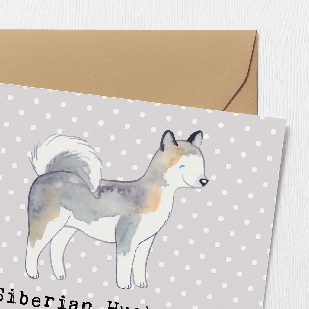 Deluxe Karte Siberian Husky Augenzauber Grußkarte, Einladungskarte, Klappkarte, Hochwertige Grußkarte, Hochzeitskarte, Karte, Hochwertige Klappkarte, Glückwunschkarte, Geburtstagskarte, Hund, Hunderasse, Rassehund, Hundebesitzer, Geschenk, Tierfreund, Schenken, Welpe
