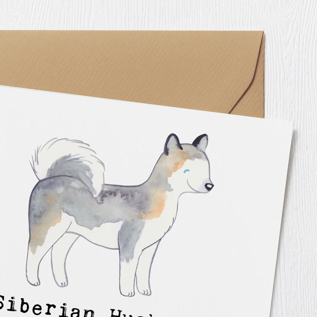 Deluxe Karte Siberian Husky Augenzauber Grußkarte, Einladungskarte, Klappkarte, Hochwertige Grußkarte, Hochzeitskarte, Karte, Hochwertige Klappkarte, Glückwunschkarte, Geburtstagskarte, Hund, Hunderasse, Rassehund, Hundebesitzer, Geschenk, Tierfreund, Schenken, Welpe