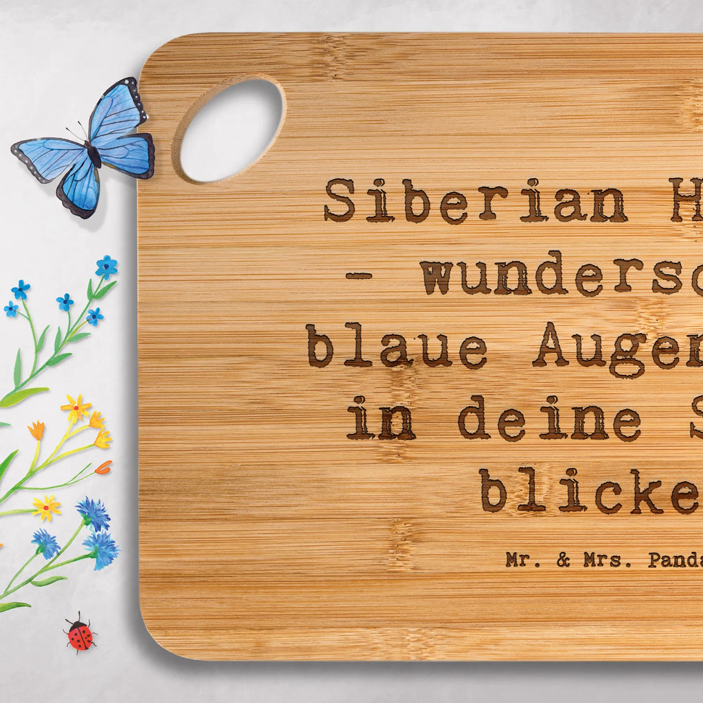 Servierbrett Spruch Siberian Husky Augenzauber Servierbrett, Frühstücksbrett, Holzbrett, Hackbrett, Holzbrettchen, Brett, Küchenbrett, Schneidebrett, Hund, Hunderasse, Rassehund, Hundebesitzer, Geschenk, Tierfreund, Schenken, Welpe
