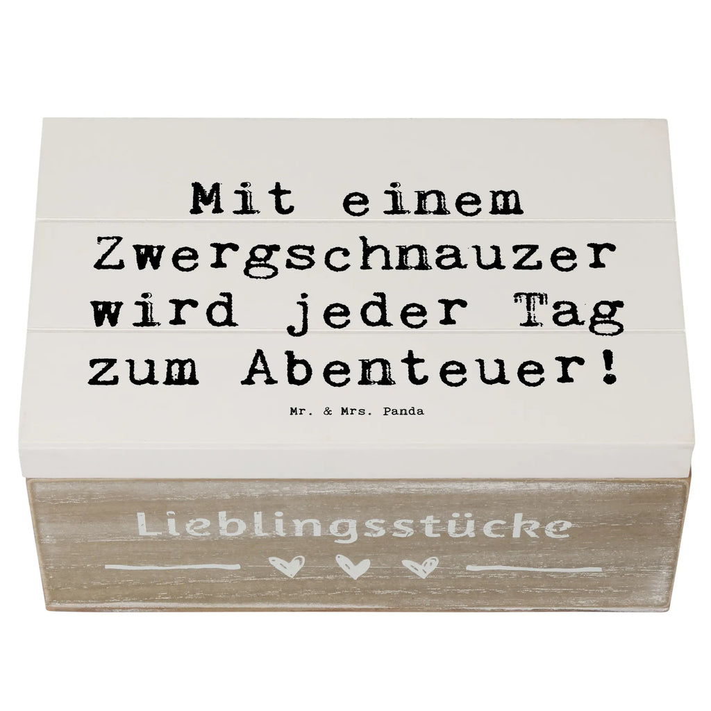 Holzkiste Spruch Zwergschnauzer Abenteuer Holzkiste, Geschenkbox, Dekokiste, Truhe, Geschenkdose, Erinnerungsbox, XXL, Erinnerungskiste, Kiste, Schatulle, Schatzkiste, Aufbewahrungsbox, Hund, Hunderasse, Rassehund, Hundebesitzer, Geschenk, Tierfreund, Schenken, Welpe