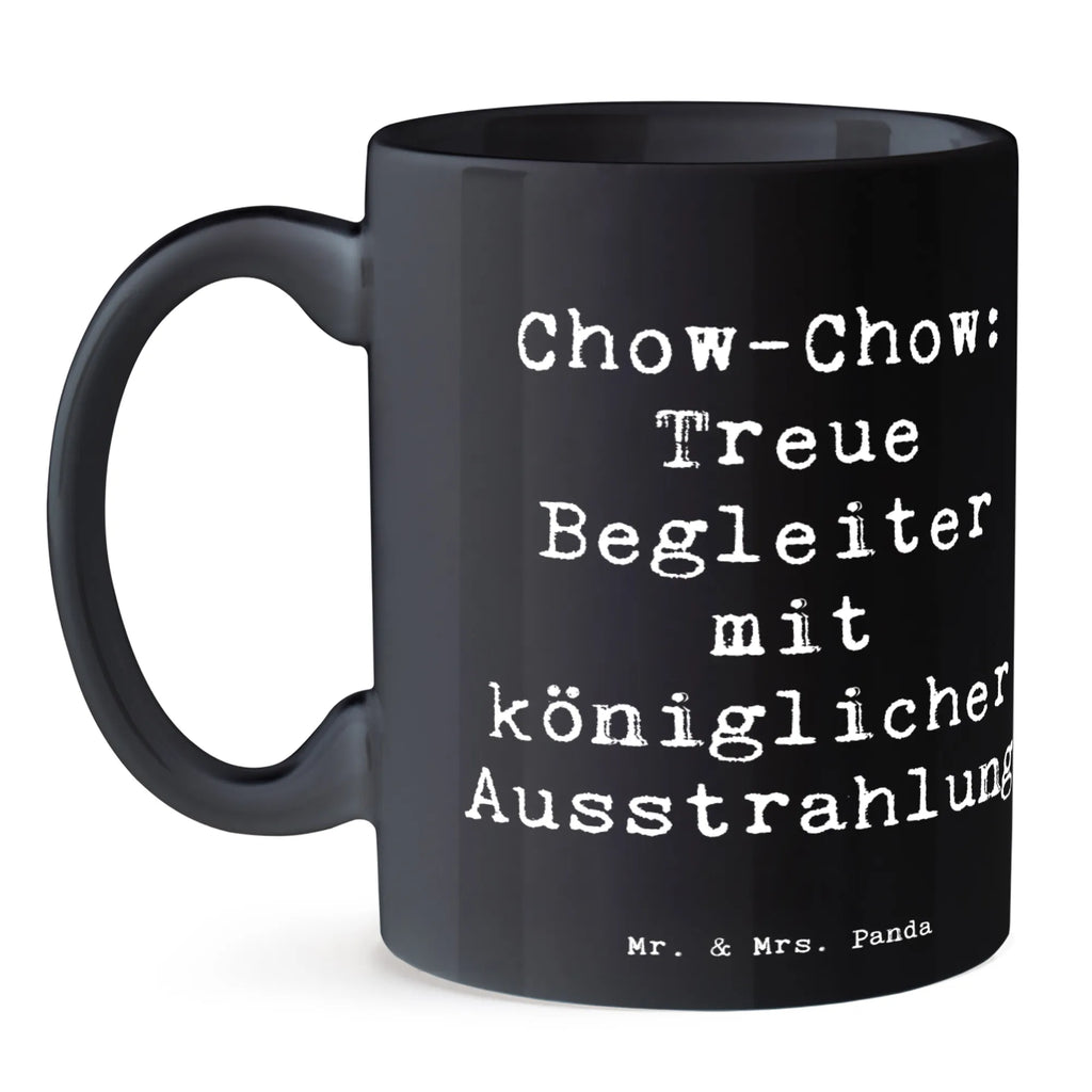 Tasse Spruch Chow-Chow Treue Begleiter Geschenktasse, Porzellantasse, Tasse mit Motiven, Bürotasse, Keramiktasse, Tasse mit Zitaten, Teetasse, Tasse, Kaffeetasse, Hund, Hunderasse, Rassehund, Hundebesitzer, Geschenk, Tierfreund, Schenken, Welpe