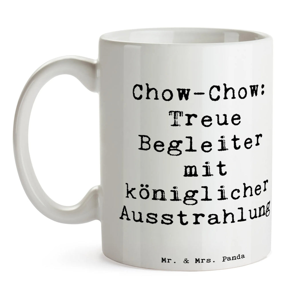 Tasse Spruch Chow-Chow Treue Begleiter Geschenktasse, Porzellantasse, Tasse mit Motiven, Bürotasse, Keramiktasse, Tasse mit Zitaten, Teetasse, Tasse, Kaffeetasse, Hund, Hunderasse, Rassehund, Hundebesitzer, Geschenk, Tierfreund, Schenken, Welpe