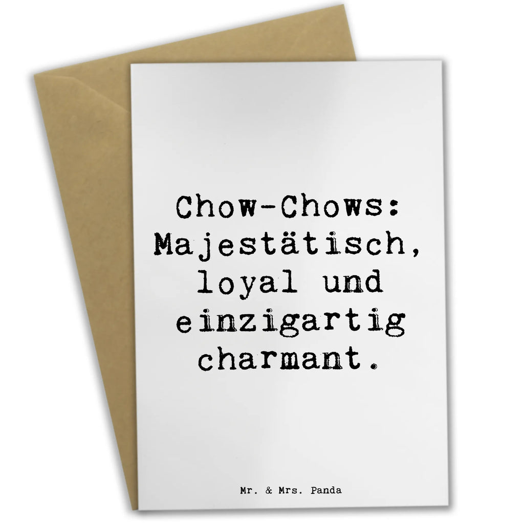 Grußkarte Spruch Chow-Chow Charme Geburtstagskarte, Hochzeitskarte, Einladungskarte, Glückwunschkarte, Klappkarte, Karte, Grußkarte, Ansichtskarten, Hund, Hunderasse, Rassehund, Hundebesitzer, Geschenk, Tierfreund, Schenken, Welpe
