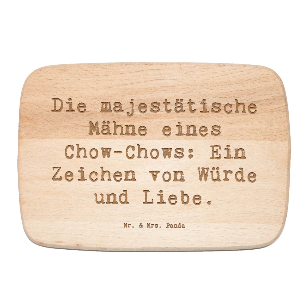 Śniadaniowa deska Przysłowie Die majestätische Mähne eines Chow-Chows: Ein Zeichen von Würde und Liebe. Pies, rasa psa, pies rasowy, właściciel psa, prezent, miłośnik zwierząt, dawanie, szczeniak