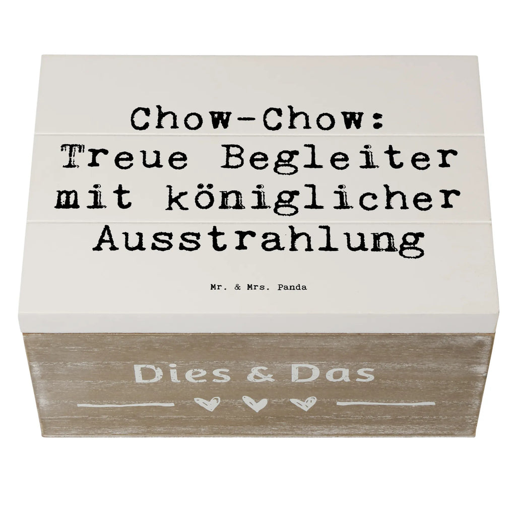 Holzkiste Spruch Chow-Chow Treue Begleiter Schatzkiste, Schatulle, Dekokiste, Geschenkbox, Truhe, Aufbewahrungsbox, Kiste, Geschenkdose, Erinnerungskiste, Erinnerungsbox, Holzkiste, XXL, Hund, Hunderasse, Rassehund, Hundebesitzer, Geschenk, Tierfreund, Schenken, Welpe