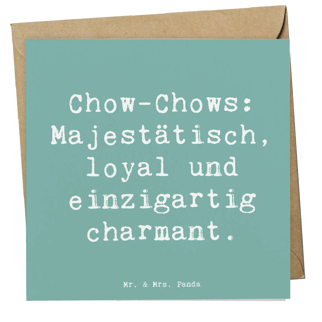 Deluxe Karte Spruch Chow-Chow Charme Geburtstagskarte, Hochzeitskarte, Hochwertige Grußkarte, Klappkarte, Hochwertige Klappkarte, Karte, Glückwunschkarte, Einladungskarte, Grußkarte, Hund, Hunderasse, Rassehund, Hundebesitzer, Geschenk, Tierfreund, Schenken, Welpe